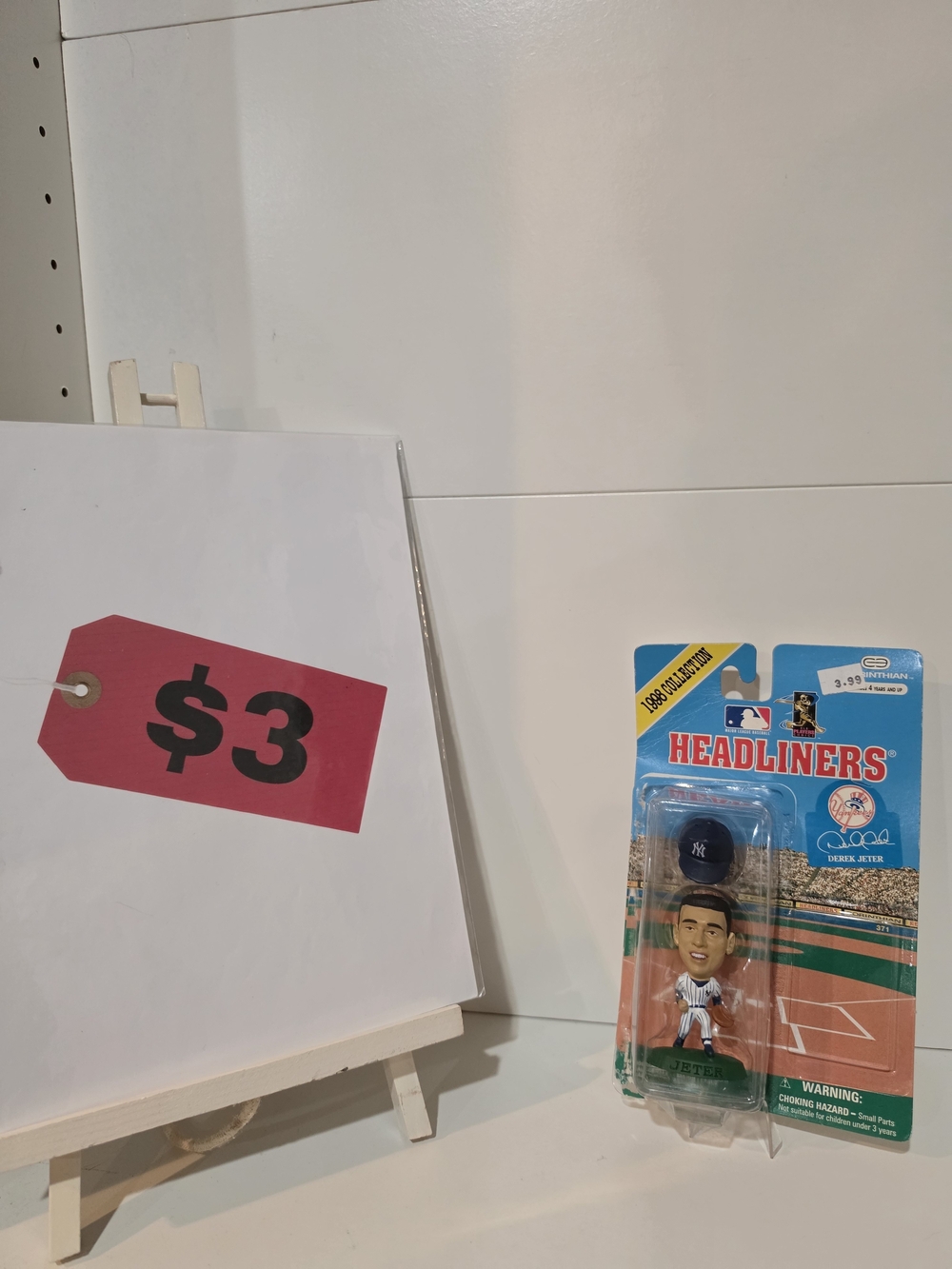 New York Yankees Derek Jeter 1998 Corinthian Headliners Figurine & Catalog  CIB